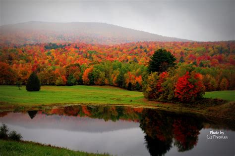 Beautiful fall foliage in Vermont-October 2016. Photo by Liz Freeman. Catskills, Time Of The ...