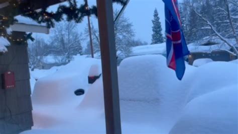 Anchorage Reaches 100 Inches of Snow | WeatherBug