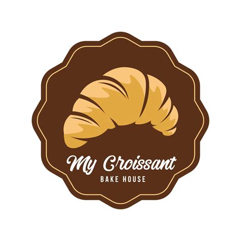 Croissant vector illustration logo design, perfect for bakery shop logo ...