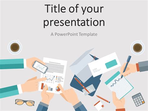 Business Meeting PowerPoint Template - PresentationGo