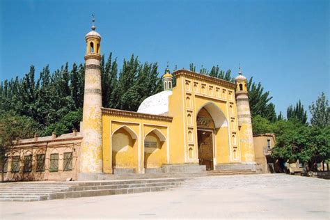 Modern Kashgar - a center of folk crafts and art of Xinjiang