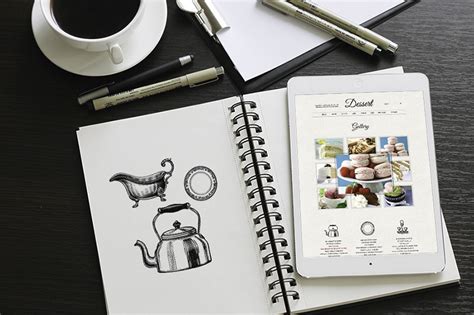 Free Notebook Mockup Template - Dealjumbo