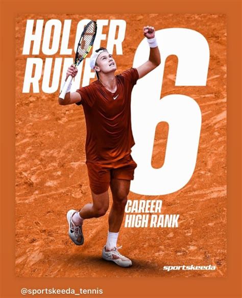 Tennis: Holger Rune #6 in ATP singles ranking - All Things Nordic