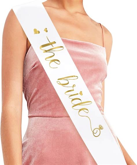 Amazon.com: The Bride Sash - Bachelorette Party Sash Bride to Be Sash Bridal Shower Hen Party ...