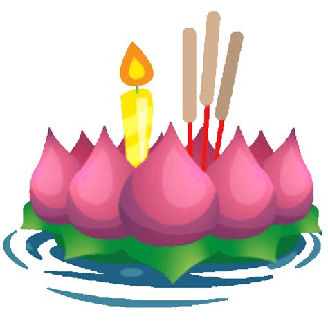 Loy Krathong Day Loi Kratong Sticker - Loy krathong day Loi kratong Thai festival - Discover ...