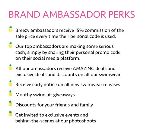 Brand Ambassador – Breezyswimwear