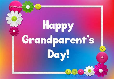 Happy Grandparents Day Wishes and Messages