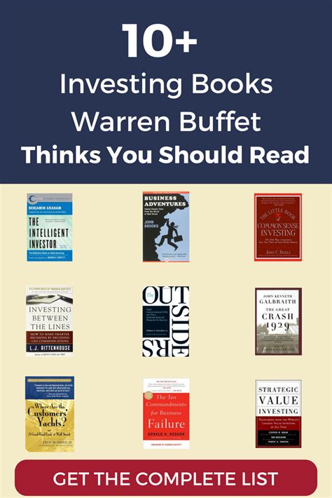 Here are Warren Buffett's 10 favorite investing books, plus 20+ more books he recommended in ...