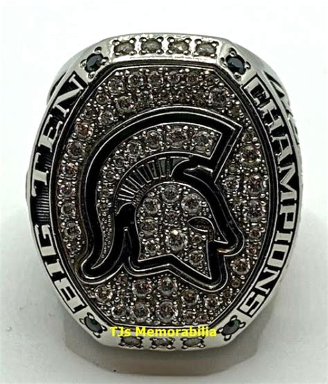 2015 MICHIGAN STATE SPARTANS BIG TEN FOOTBALL CHAMPIONSHIP RING - Buy ...