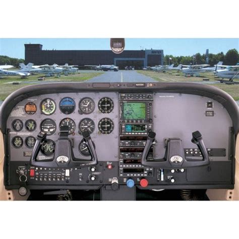 Cessna 182T Cockpit Poster