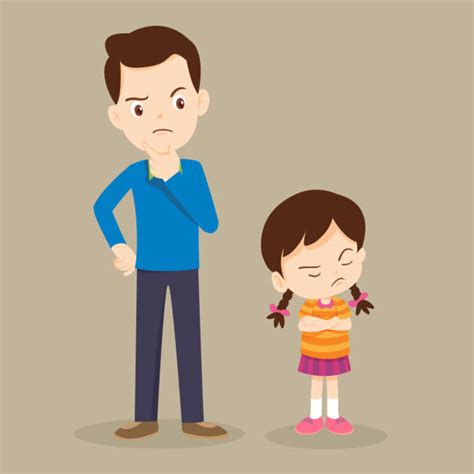 Parent Scolding Child Clipart Thinking