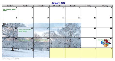 Using and Editing the My Outlook Calendar Template