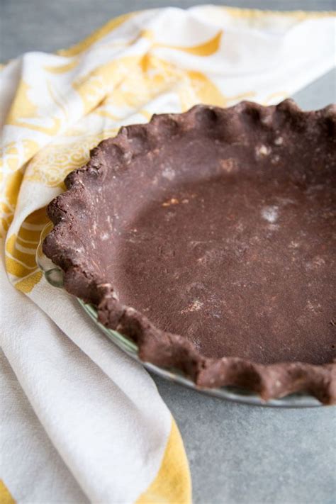 Homemade chocolate pie crust | Recipe | Homemade chocolate pie, Chocolate pie crust, Chocolate pies