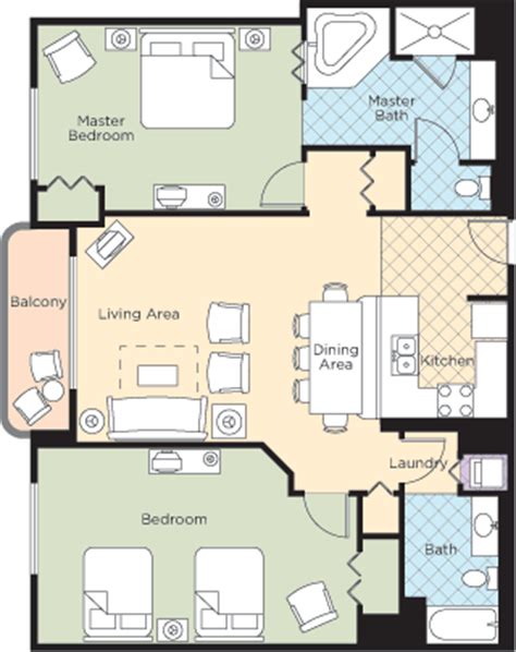 Ocean Walk Resort Floorplans