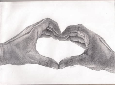 Heart with hands by Bajan-Art on DeviantArt