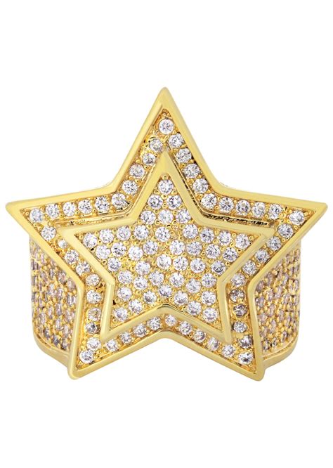 Gold Plated Star Ring | 11.4 Grams – FrostNYC