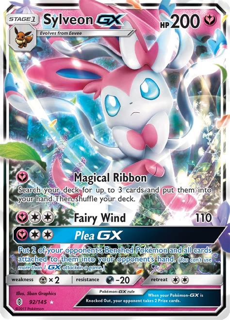 Sylveon-GX · Guardians Rising (GRI) #92 ‹ PkmnCards