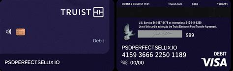 Truist Debit Card PSD Template in 2023 | Cards, Debit card, Psd templates