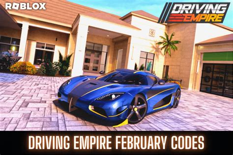 Roblox Driving Empire codes (February 2023)