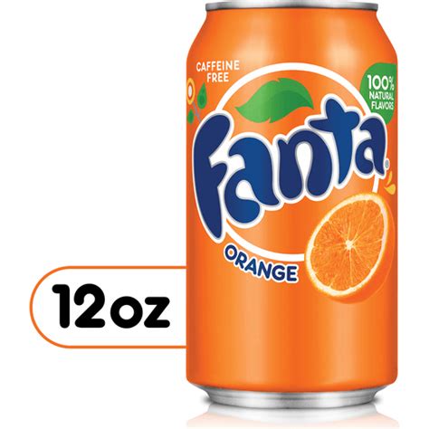 Fanta Orange Fruit Soda Soft Drink, 12 fl oz | Soft Drinks | Walter Mart