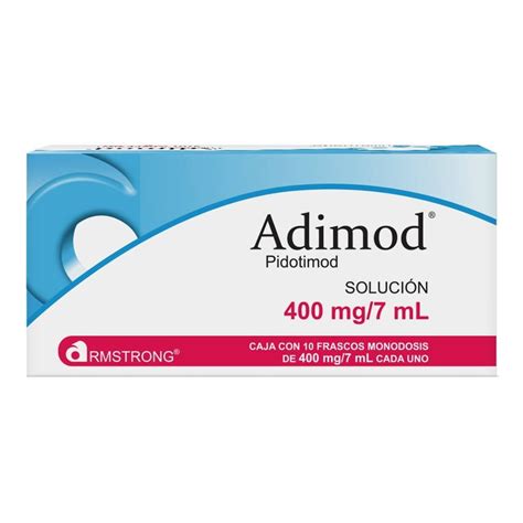 Adimod 400 mg/7 ml solución 10 frascos | Walmart en línea