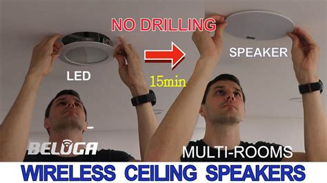 Install Wireless Bluetooth Ceiling Speakers|7 best way to do