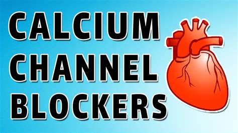 Calcium Channel Blockers - YouTube