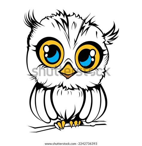 Cartoon Owls Owl Symbol Intelligence Stock Vector (Royalty Free ...