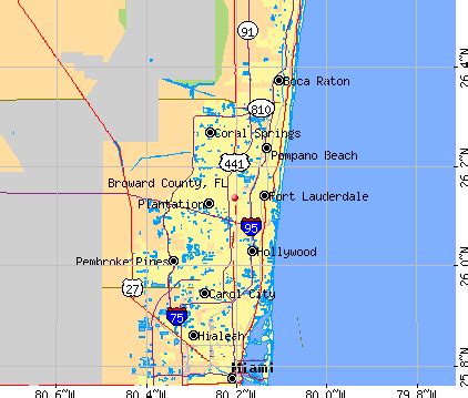 Zip Code Map Broward County Fl - Map