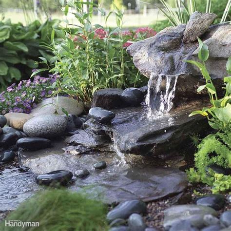 Low-Maintenance Water Feature - Low maintenance is key with this ...