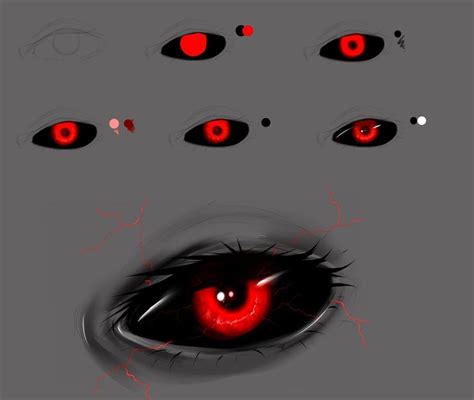 Drawing ghoul eyes for Tokyo ghoul. | Tokyo ghoul drawing, How to draw anime eyes, Anime eyes