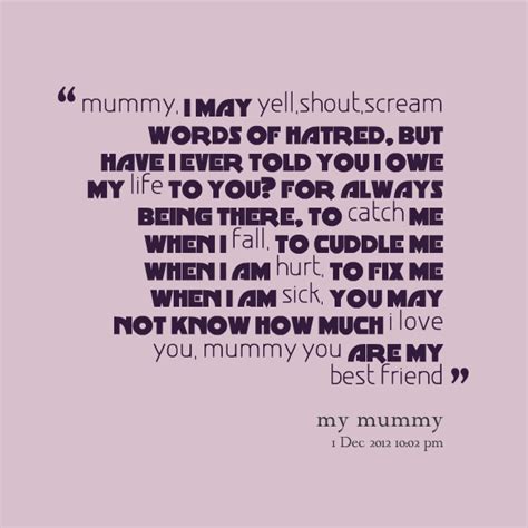 Famous quotes about 'Mummy' - Sualci Quotes