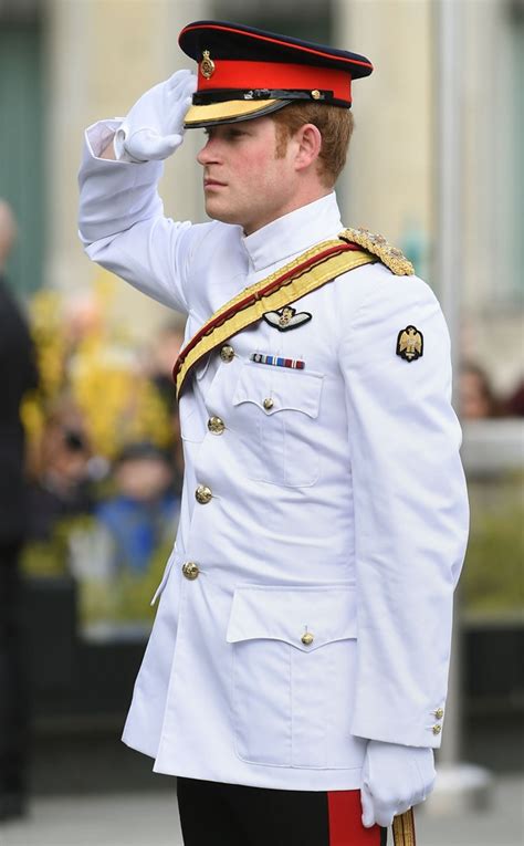 Prince Harry Looks Handsome in a White Uniform During Visit to Estonia ...