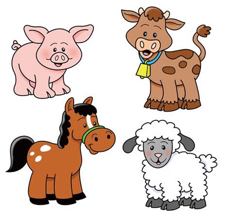 Farm Animals | Farm animals pictures, Baby farm animals, Barn animals