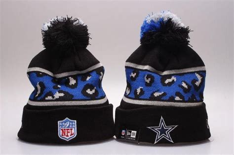 Men's / Women's Dallas Cowboys New Era NFL Black Polar Prints Cuffed ...