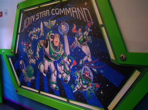 Join Star Command poster inside Buzz Lightyear Astro Blast… | Flickr