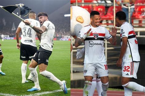 Corinthians x São Paulo: onde assistir ao vivo ao jogo do Brasileirão