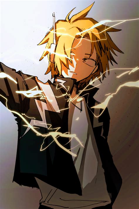 #animeboy #kaminari #academia #fanart #manga #anime #denki #hero #gg #myGG \ ^^ / Denki Kaminari ...