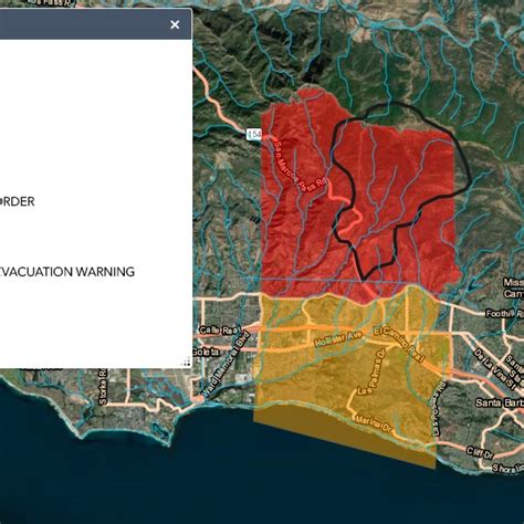 Santa Barbara County Fire Map - Map