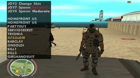 GTA San Andreas mod Skin Selector 5 - YouTube