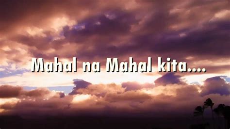 MAHAL NA MAHAL KITA PANGINOON ♫ 我爱你,主 With Lyrics and Chords (HD) -Ray ...