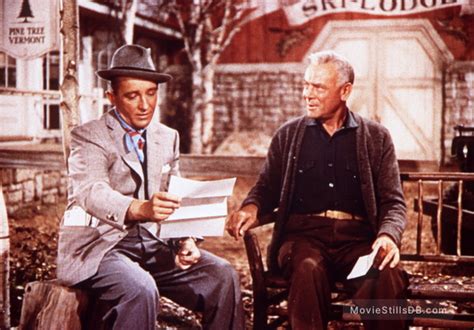 White Christmas - Publicity still of Bing Crosby & Dean Jagger