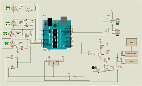 Simulation in Proteus software | Download Scientific Diagram