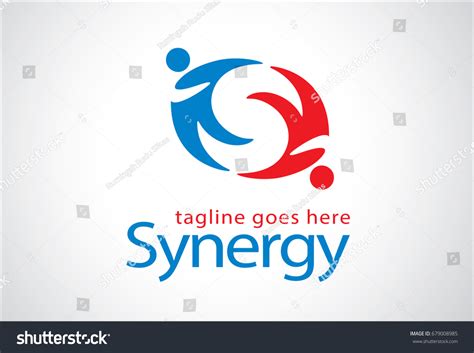 Synergy Logo Template Design Stock Vector (Royalty Free) 679008985 ...