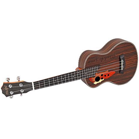 26 Inch Tenor Ukulele Grape Sound Hole Hawaiian Guitar 4 Strings ...