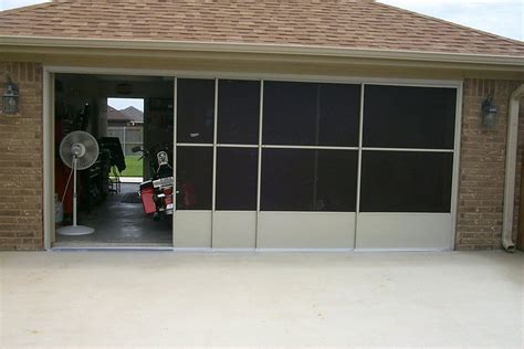 Garage Door Screen Installation — Schmidt Gallery Design