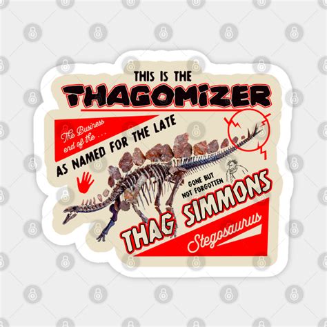 The Far Side inspired Thagomizer - The Far Side - Magnet | TeePublic