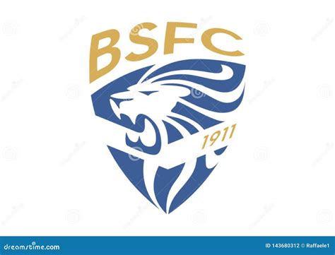 Brescia Calcio Old Logo Vector Illustration | CartoonDealer.com #143680320