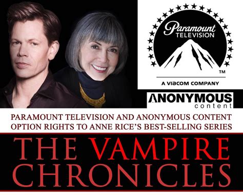 Anne Rice’s ‘The Vampire Chronicles’ is OFFICIALLY Coming to TV!