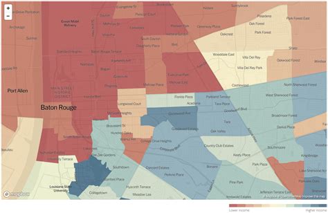 New detailed maps show how Baton Rouge neighborhoods shape children for life